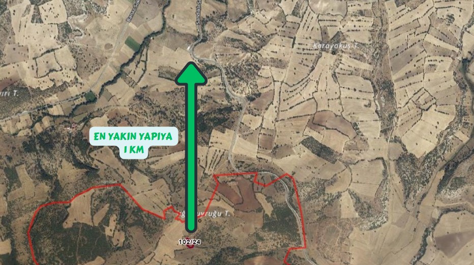 AFYONKARAHİSAR HOCALAR İHSANİYE KÖYÜNDE 2.038M² TARLAMIZ SATILIK - AFYONKARAHİSAR HOCALAR fotoğraf 8